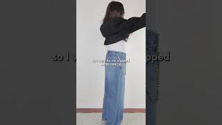 HOW TO WEAR Wide Leg Jeans Uniqlo [upl. by Bowe514]