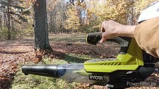 Ryobi leaf blower [upl. by Ardnuahc829]