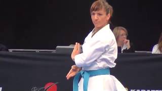 Karate1 Leipzig 2017  BRONZE medal  Kokumai vs Sanchez [upl. by Darooge132]