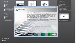 Starting Revit for the First Time [upl. by Arreip229]