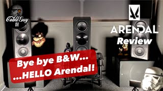 Arendal Sound 1723 S THX REVIEW  vs BampW 600 Series  arendalsound [upl. by Helmut]