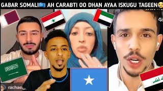 GABAR SOMALI🇸🇴 AH OO CARAB OO DHAN ISKUGU TAGEEN😳 WAXA LAGU HAYSTA ADO SOMALI AH SIDE UHADLI KARTA [upl. by Ib]