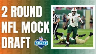 Two Round 2025 NFL Mock Draft [upl. by Ettellocin]