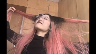 ASMR  playing my hair amp repeating quotrelax for mequot😎✨ [upl. by Wixted]