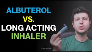 What is the difference between albuterol and long acting inhalers [upl. by Airtemak]