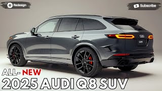 2025 Audi Q8 SUV Revealed  The Most Flagship AUDI SUV [upl. by Anitsuga504]