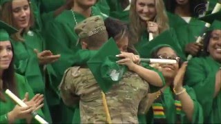 Graduating Senior gets a Special Surprise [upl. by Ahsoek]