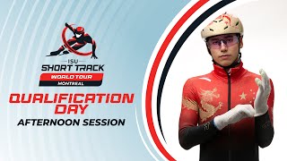 Qualifying Day Afternoon Session  Montreal 2024  ShortTrackWorldTour [upl. by Lluj]