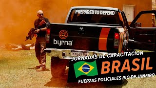 Byrna Law Enforcement Brasil  Training Day [upl. by Nilyak]