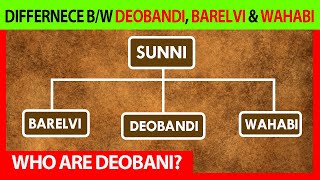 Who are Deobandi Difference between Deobandi Barelvi and Wahabi  Islamic sects explained  Sunni [upl. by Favin978]