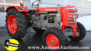 Hurlimann Model D115 Tractor  Lot 89  Oldtimer Muller Traktor Auktion [upl. by Ennairek789]