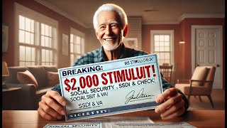 BREAKING 2000 IRS Stimulus Checks Confirmed – What Social Security SSI SSDI amp VA Recipients [upl. by Neehar]