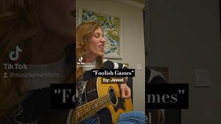 quotFoolish Gamesquot by Jewel cover acoustic singer [upl. by Akili]