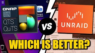 QNAP QTSQuTS vs UnRAID  Which NAS Software is Best for You [upl. by Ahseret]