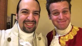 Jonathan Groff amp Lin Manuel Miranda Were in play [upl. by Maxi]