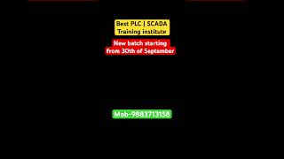 One of the best PLC training Institute for your learning plctraininginstitute plc scada hmi [upl. by Leirbag561]