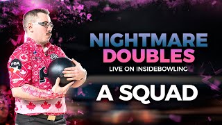 2024 DV8 Nightmare Doubles Bowling Tournament  A Squad Qualifying [upl. by Hearsh]