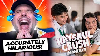 First time reacting to HIGHSCHOOL CRUSH MOMENTS by Esnyr [upl. by Tansey]