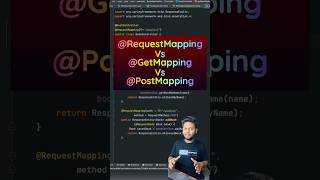 RequestMapping Vs GetMapping in Spring springframework java8 programming springboot java [upl. by Niela]