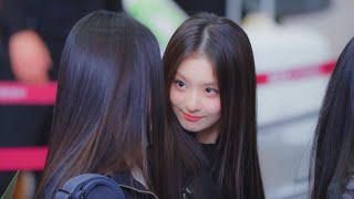 4K 240224 프로미스나인 김포공항 출국 직캠 fromis9 FanCam [upl. by Lalise]