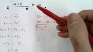 Geometry CP  Unit 1 Lesson 3  Segment and Angle Addition Postulates Midpoints Angle Bisectors [upl. by Retnyw]