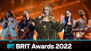 The BRIT Awards 2022 Performance Highlights  MTV Music [upl. by Dowlen332]