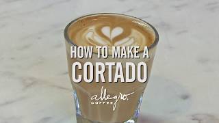 How to Make a Cortado [upl. by Appledorf]