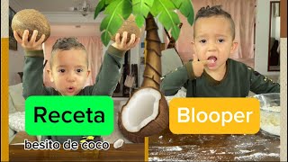 Besitos de Coco 🥥 🌴 mas Blooper 😂 tras cámaras [upl. by Shandy]