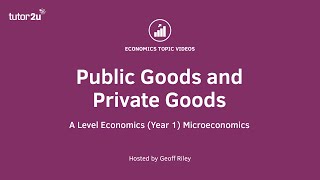 Public Goods and Market Failure I A Level and IB Economics [upl. by Nalra]