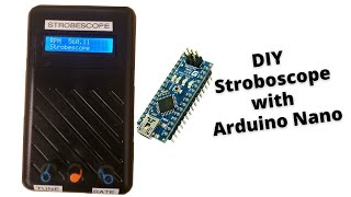 DIY Stroboscope with Arduino nano [upl. by Zoa]