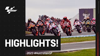 MotoGP™ Race Highlights 🔥  2023 AustralianGP [upl. by Beaudoin]