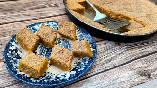 Pumpkin Sanwei Makin Recipe  Burmese Semolina Cake Dessert [upl. by Breed253]