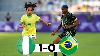 NIGERIA 01 BRAZIL OLYMPICS 2024  ANALYSIS amp REACTION [upl. by Georglana]