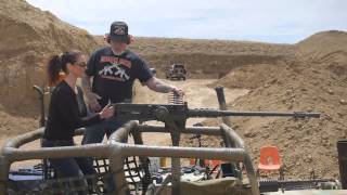 HUMVEE DOOR VERSUS M2 50 CAL MACHINE GUN [upl. by Kameko]