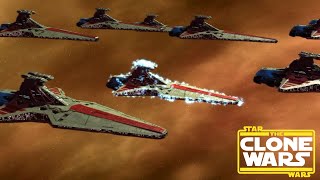 Epic Space Battles  STAR WARS Clone Wars [upl. by Negyam624]