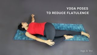 Yoga Poses to reduce Flatulence  Yoga Asanas to Relieve Gas  Yoga for Digestive HealthVentunoYoga [upl. by Deacon67]