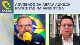 Advogado da Asfav auxilia brasileiros refugiados na Argentina [upl. by Anauqes]