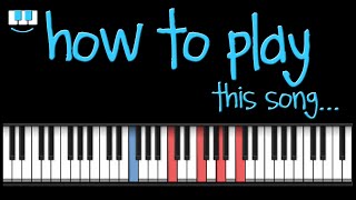 PianistAko tutorial TILL MY HEARTACHES END piano ella mae saison passage band [upl. by Nerehs]