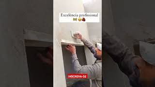 O vídeo que resume a perfeição pedreiro obra construção reboco casa reforma construction [upl. by Ettennal]