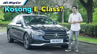 2022 MercedesBenz E200 Review in Malaysia Should You Top Up RM50k for the AMG Line  WapCar [upl. by Aicercal985]