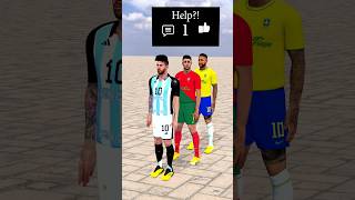 Help Ronaldo From Neymar Slap And Take Revenge😳✅shorts trendingshorts [upl. by Arianna]