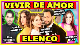 VIVIR DE AMOR  ELENCO DE LA TELENOVELA  TELEVISA  LAS ESTRELLAS [upl. by Venator]