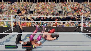 WWE 2K24 Brock Lesnar Gauntlet Match WWE World Championship [upl. by Papageno37]