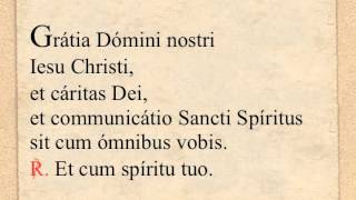 Gratia Domini nostri Iesu Christi [upl. by Aiym]