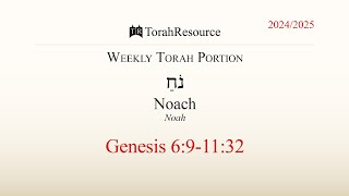 The Weekly Torah Portion  Noach  Noah [upl. by Ecyar]