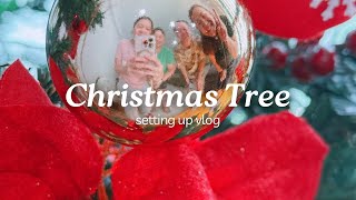 Setting up our Christmas Tree  Singapore Edition [upl. by Aharon411]