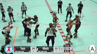 ECDX 2019 Texas Rollergirls vs Atlanta Roller Derby [upl. by Lek]