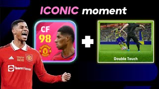 ICONIC Rashford  Double Touch Skills ✨🥶  Review Free Iconic Rashford eFootball 2024 Mobile [upl. by Lyrahs]