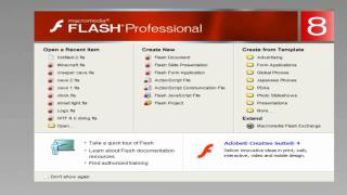 How to use Macromedia flash 8 With Commentary [upl. by Yadseut]