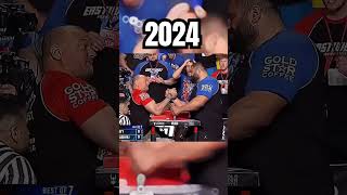 DEVON LARRATT vs LEVAN SAGINASHVILLI 20222024 devonlarratt levansaginashvili armwrestling viral [upl. by Einnij]